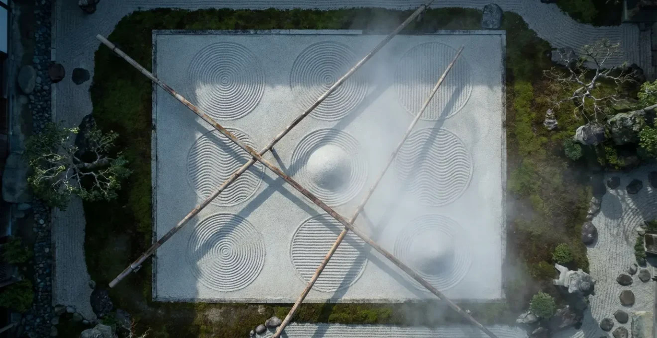 Rappresentazione visiva delle Frecce di Pitagora nella griglia numerologica con linee energetiche luminose