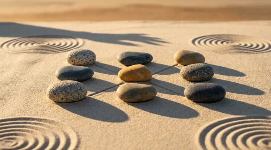 Griglia numerologica pitagorica con numeri vibranti e linee energetiche che collegano i punti della data di nascita