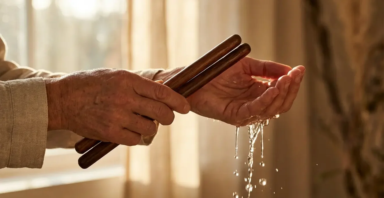 Rappresentazione artistica dell'interazione tra i semi di Bastoni e Coppe nei tarocchi